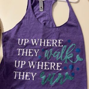 Purple Ariel running shirt GREAT CONDITION only worn once!